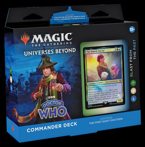 MTG Doctor Who Commander Deck Blast From The Past
