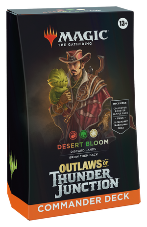 MTG Outlaws of Thunder Junction Commander Deck Desert Bloom (Pre-Order)