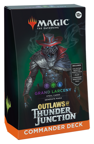 MTG Outlaws of Thunder Junction Commander Deck Grand Larceny (Pre-Order)