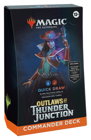 MTG Outlaws of Thunder Junction Commander Deck Quick Draw