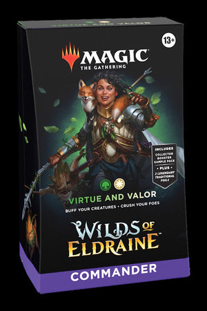 MTG Wilds of Eldraine Commander Deck Virtue and Valor