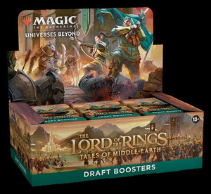 Magic The Gathering The Lord of the Rings: Tales of Middle-Earth Draft Booster Display