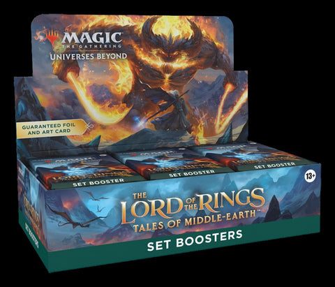 Magic The Gathering The Lord of the Rings: Tales of Middle-Earth Set Booster Display