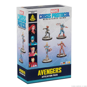 Marvel Crisis Protocol Avengers Affiliation Pack