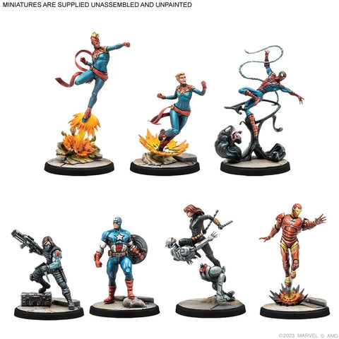 Image of Marvel Crisis Protocol Earths Mightiest Core Set