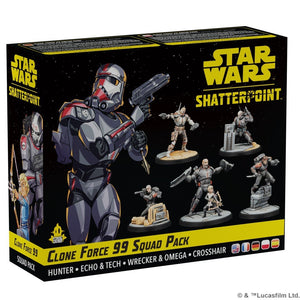 Star Wars Shatterpoint Clone Force 99 Squad