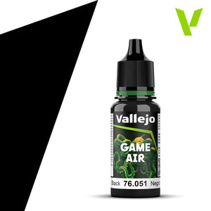 Vallejo Game Air - Black 18 ml