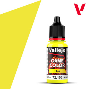 Vallejo Game Colour - Fluorescent Yellow 18ml