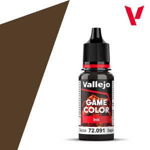 Vallejo Game Colour - Ink - Sepia 18ml