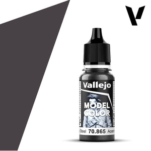 Vallejo Model Colour - Oily Steel 18ml