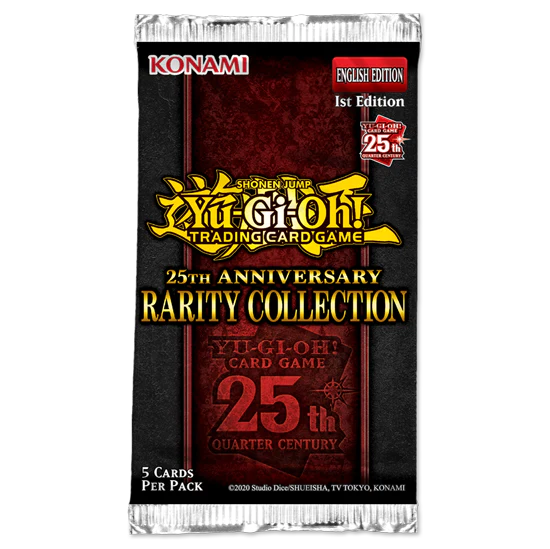 Yu-Gi-Oh 25th Anniversary Rarity Collection Booster Pack