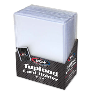 BCW Topload Card Holder 3x4 25pk