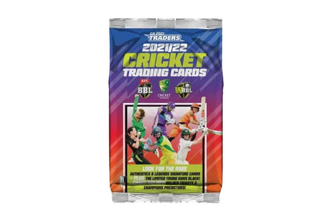 Cricket 2021/22 Traders Cards Booster Pack