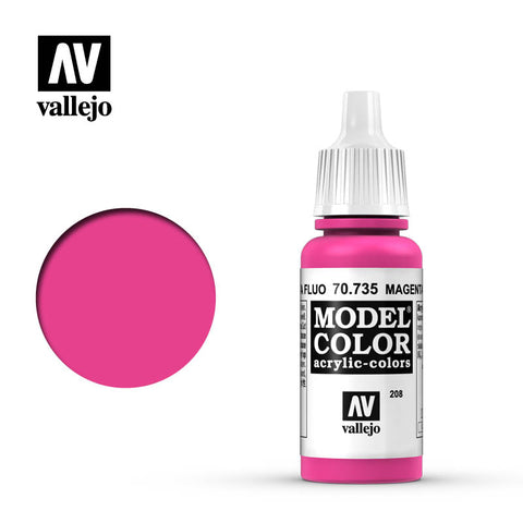 Vallejo Model Colour - 735 Magenta Fluo 17ml