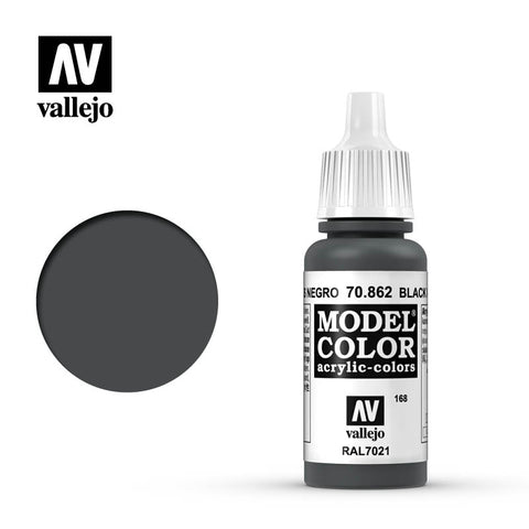 Vallejo Model Colour - 862 Black Grey 17ml