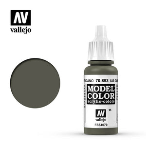 Vallejo Model Colour - 893 US Dark Green 17ml