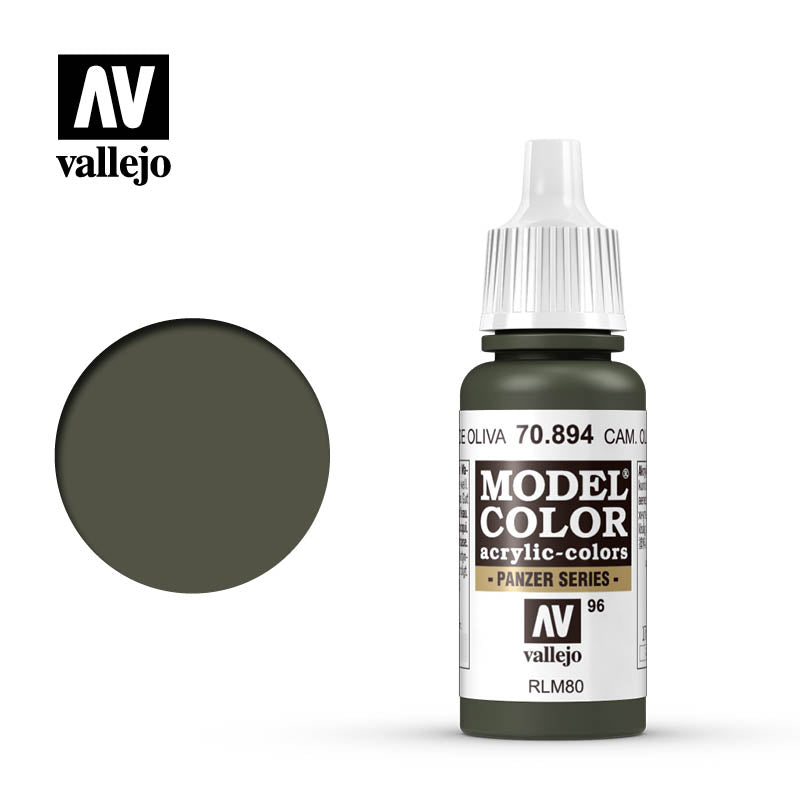 Vallejo Model Colour - 894 Cam Olive Green 17ml