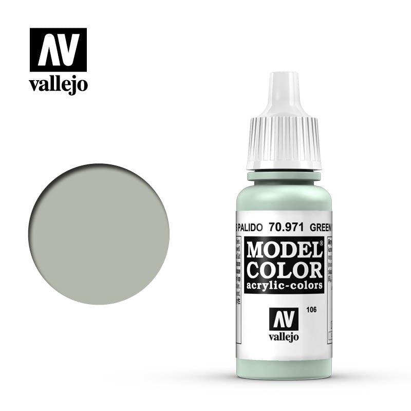 Vallejo Model Colour - 971 Green Grey 17ml