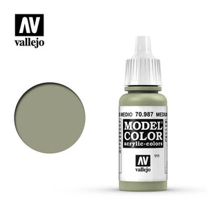 Vallejo Model Colour - 987 Medium Grey 17ml