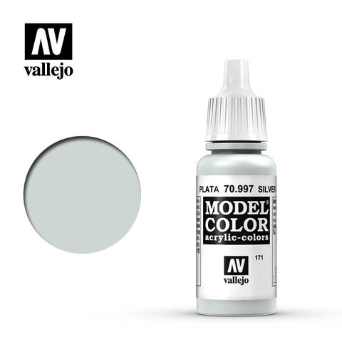 Vallejo Model Colour - 997 Silver 17ml