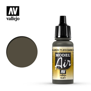 Vallejo Model Air - 015 Olive Grey 17ml