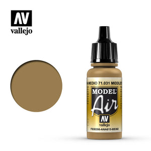 Vallejo Model Air - 031 Middle Stone 17ml