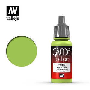 Vallejo Game Colour - 033 Livery Green 17ml