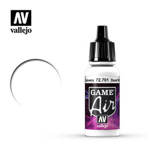 Vallejo Game Air - 701 Dead White 17ml