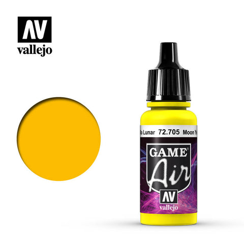 Vallejo Game Air - 705 Moon Yellow 17ml