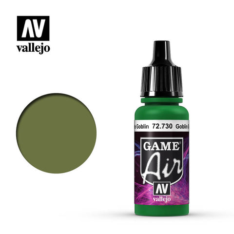 Vallejo Game Air - 730 Goblin Green 17ml