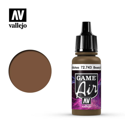 Vallejo Game Air - Beasty Brown 17ml
