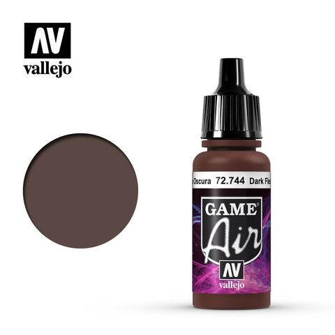 Vallejo Game Air - 744 Dark Fleshtone 17ml