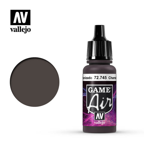 Vallejo Game Air - 745 Charred Brown 17ml