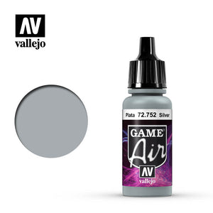 Vallejo Game Air - 752 Silver 17ml