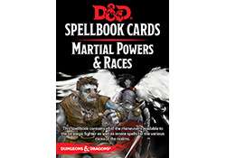 D&D Spellbook Cards Martial Powers and Races Revised 2017 Edition
