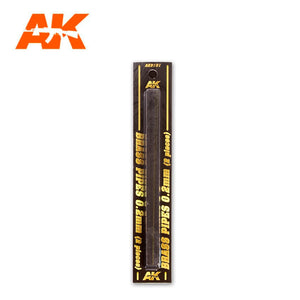 AK Interactive Building Materials Brass Pipes 0.2mm