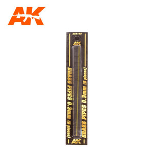 AK Interactive Building Materials Brass Pipes 0.3mm