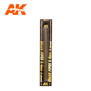 AK Interactive Building Materials Brass Pipes 0.4mm