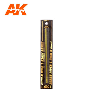AK Interactive Building Materials Brass Pipes 1.0mm