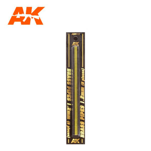 AK Interactive Building Materials Brass Pipes 1.2mm