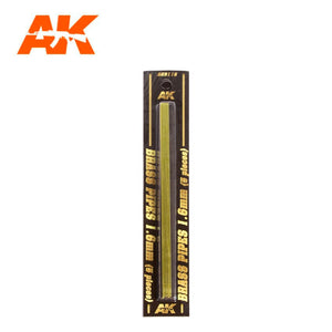 AK Interactive Building Materials Brass Pipes 1.6mm