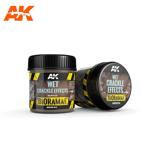 AK Interactive Diorama Wet Crackle Effects 100ml