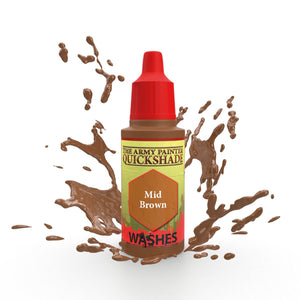 Army Painter Wash 18ml Mid Brown