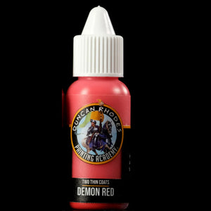 Two Thin Coats Demon Red 15ml