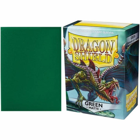 Dragon Shield Sleeves Matte Green