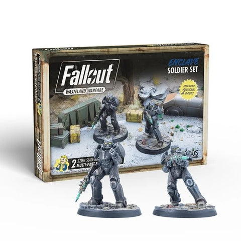 Fallout Wasteland Warfare Enclave Soldier Set