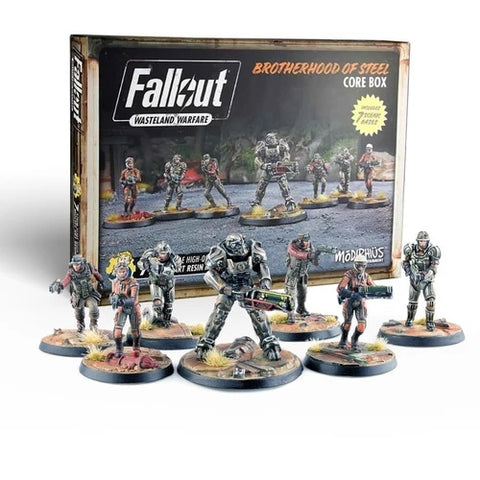 Fallout Wasteland Warfare Brotherhood of Steel Core Box