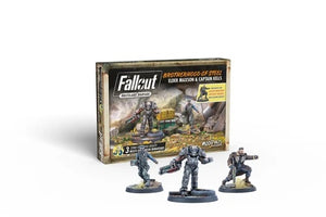 Fallout Wasteland Warfare Brotherhood of Steel Elder Maxon and Capt Kells