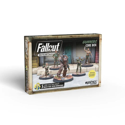 Fallout Wasteland Warfare Gunners Core Box