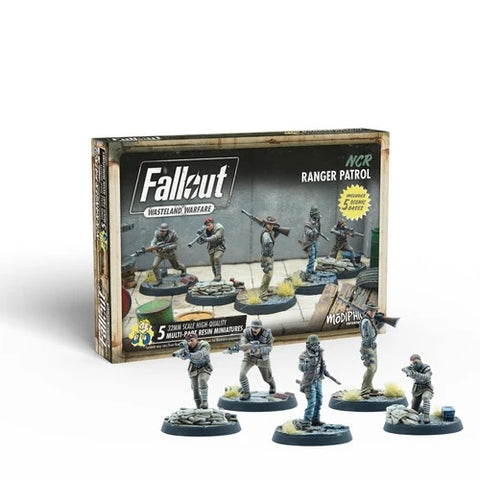 Fallout Wasteland Warfare NCR Ranger Patrol